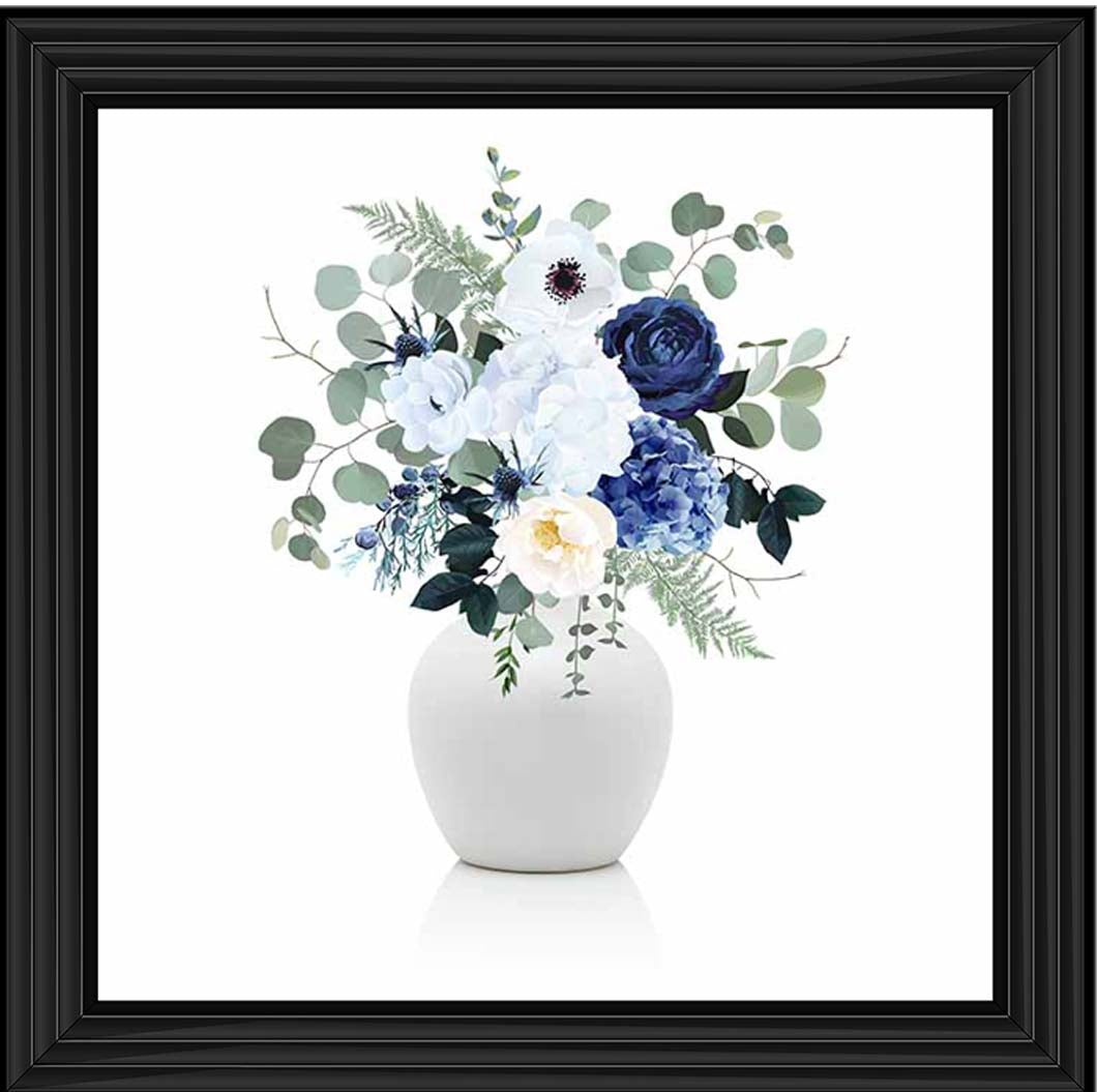 FL624-C Vintage Blue Flower Vase
