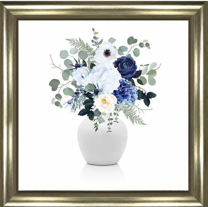FL624-C Vintage Blue Flower Vase