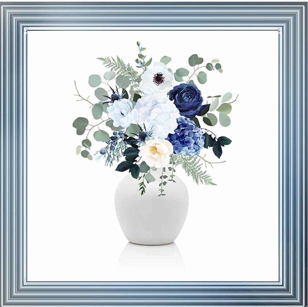 FL624-C Vintage Blue Flower Vase