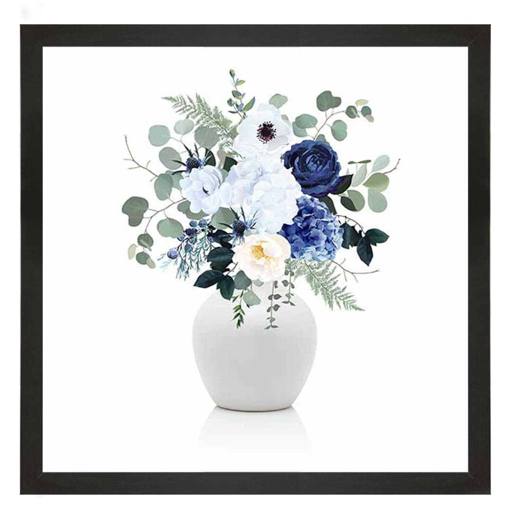 FL624-C Vintage Blue Flower Vase