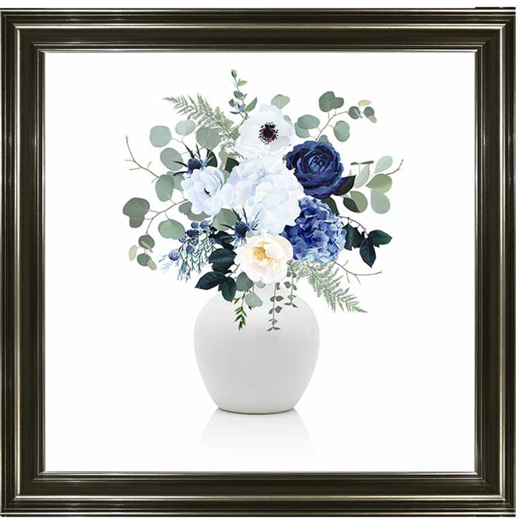 FL624-C Vintage Blue Flower Vase