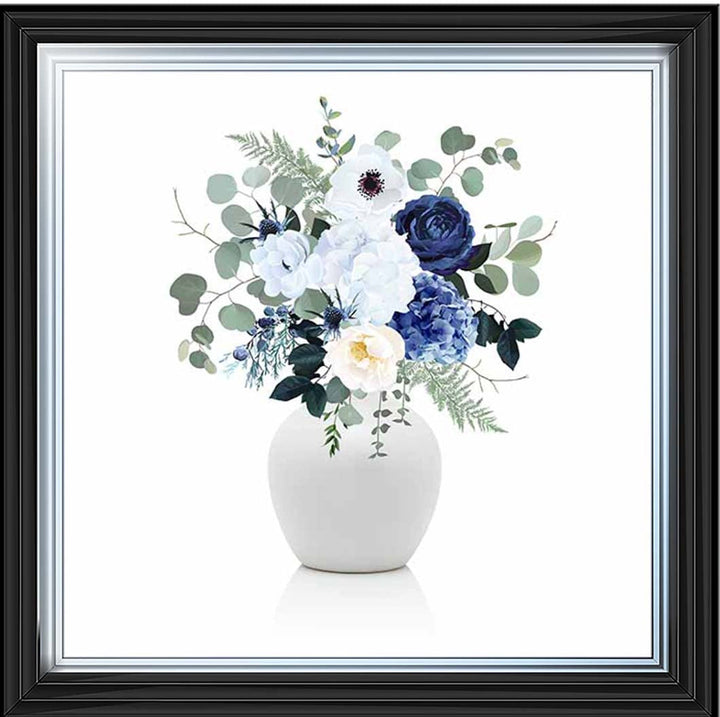 FL624-C Vintage Blue Flower Vase