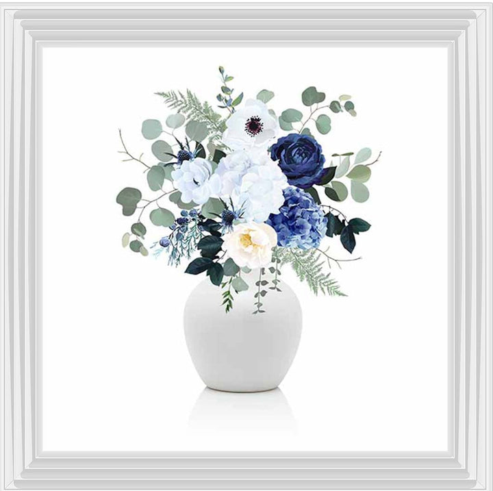 FL624-C Vintage Blue Flower Vase