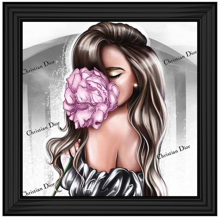 FS695 Brunette Smell The Flowers