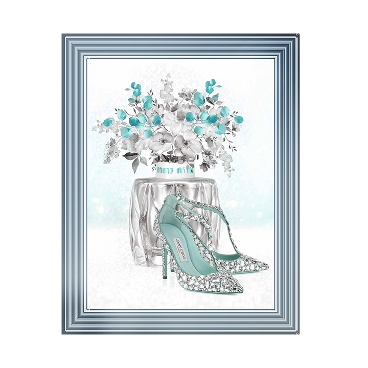 FS709 Blue Stilettos and Perfume