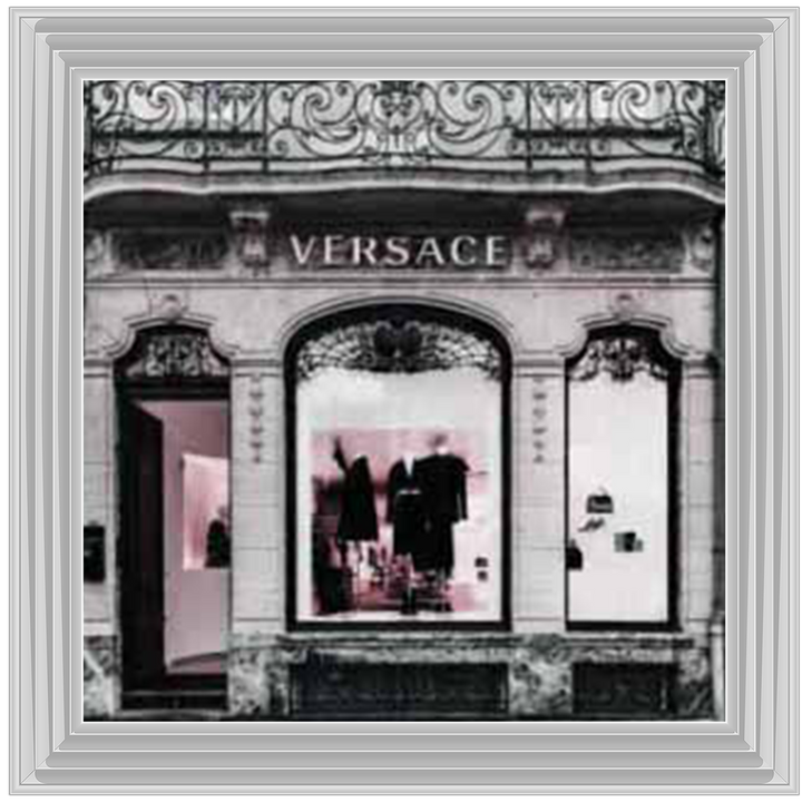 Versace Shop Front Pink