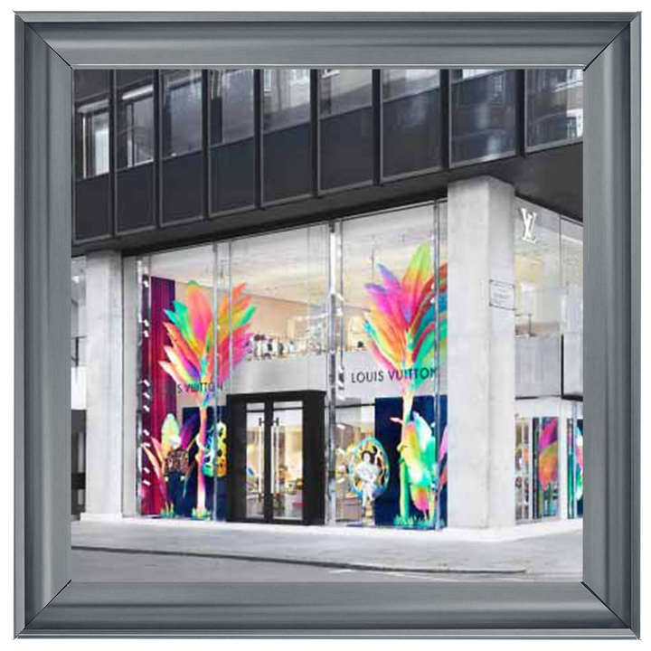 FS811 Colourful Feathered Shopfront |||