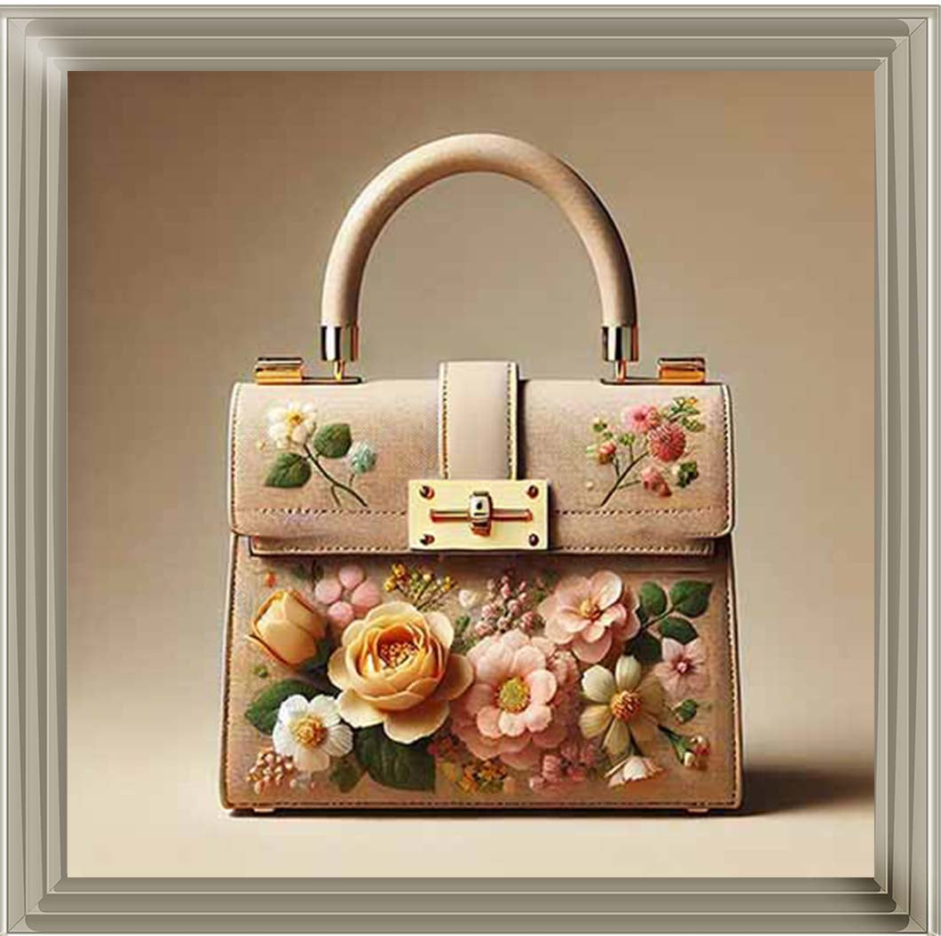 FS969 Floral Handbag