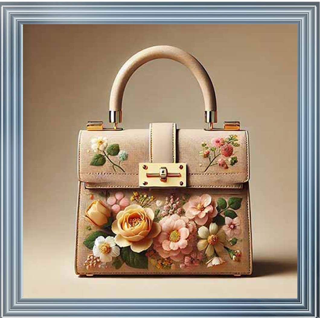 FS969 Floral Handbag