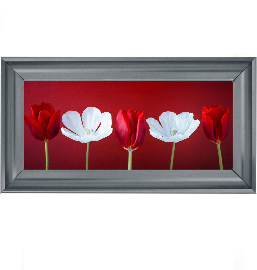 Tulips and Christmas Roses Red Small