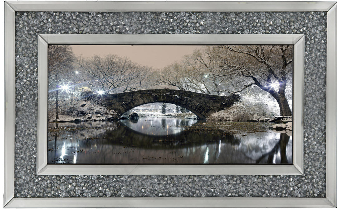Gapstow Bridge in Winter
