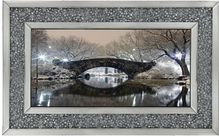 Gapstow Bridge in Winter