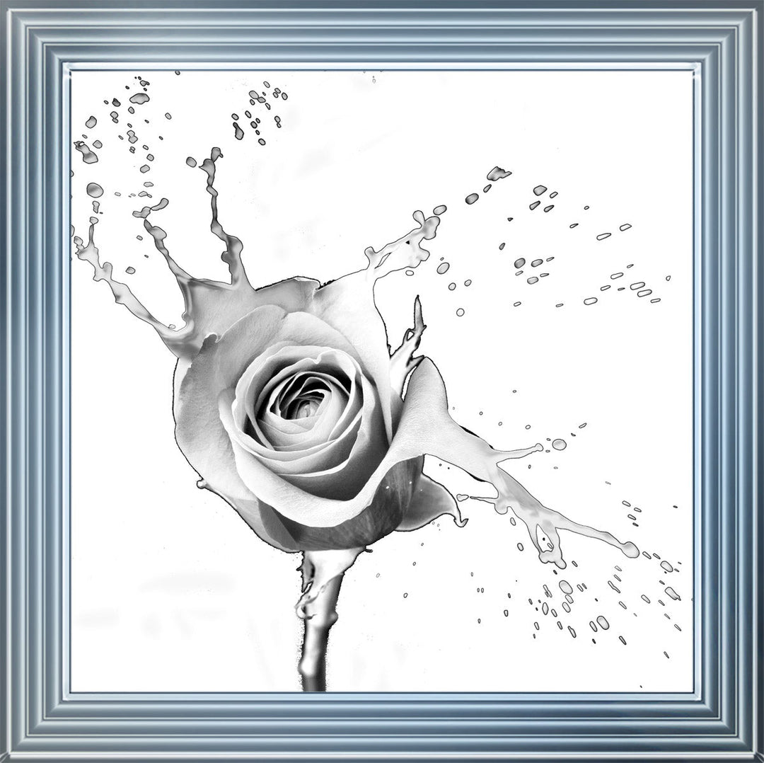 FL016 Rose Splash White