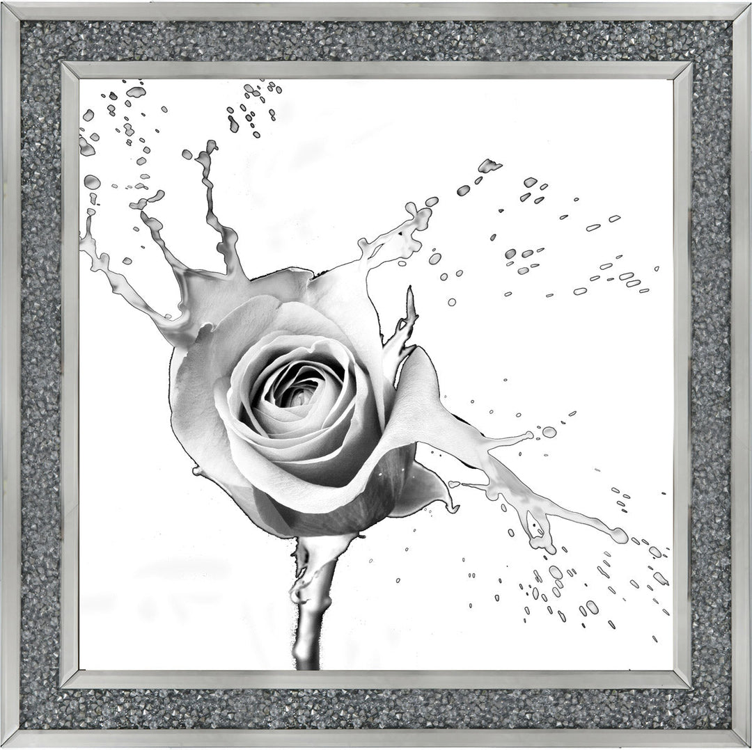 FL016 Rose Splash White