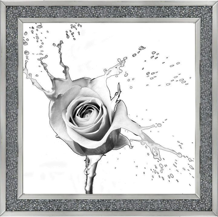 FL016 Rose Splash White