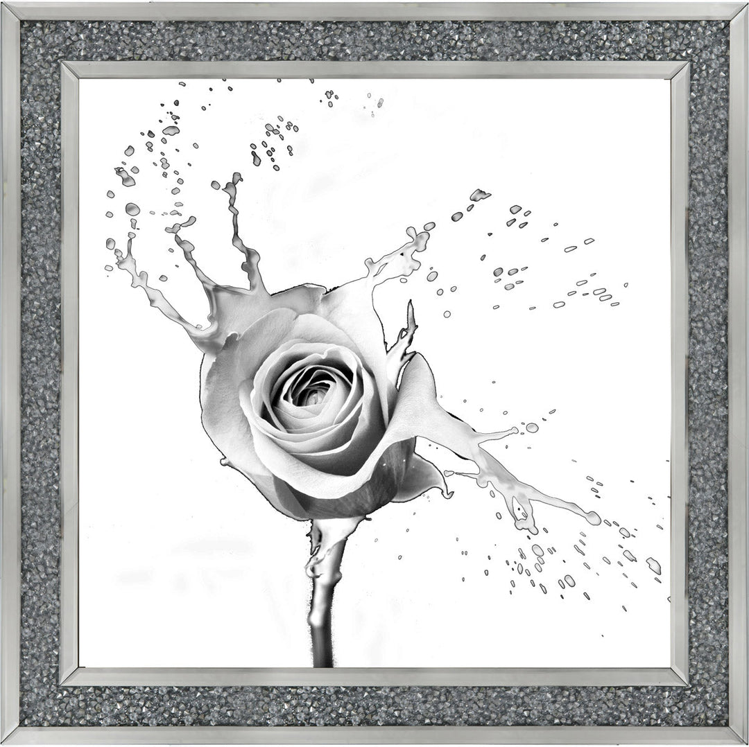 FL016 Rose Splash White