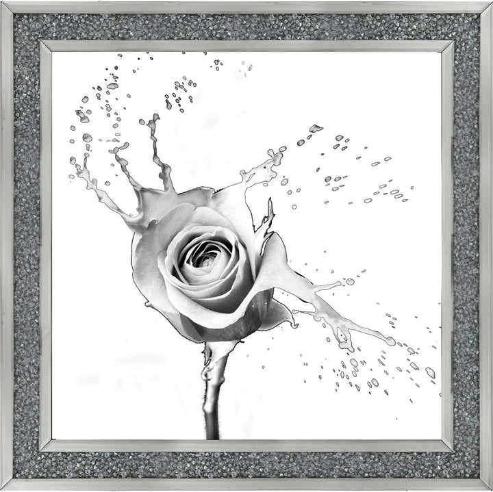 FL016 Rose Splash White