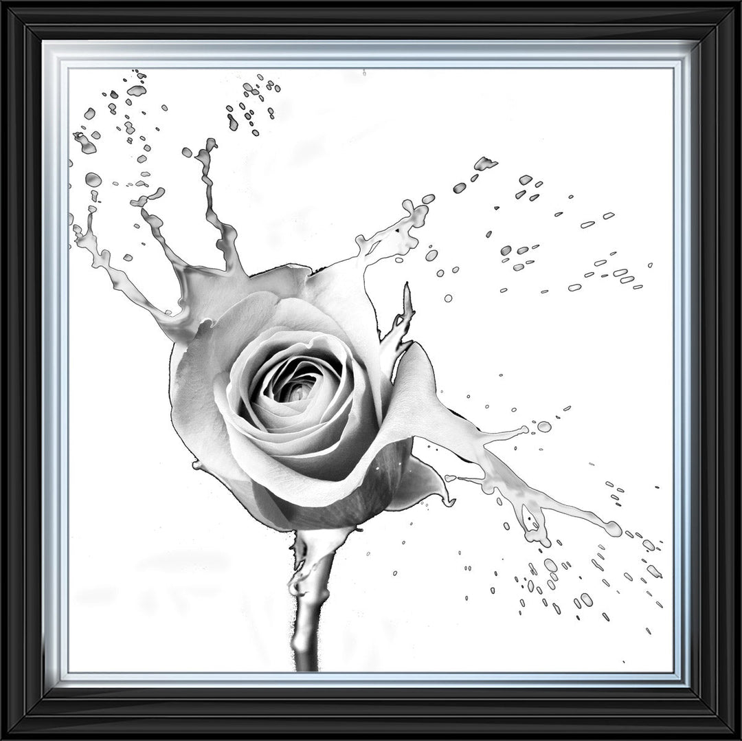 FL016 Rose Splash White