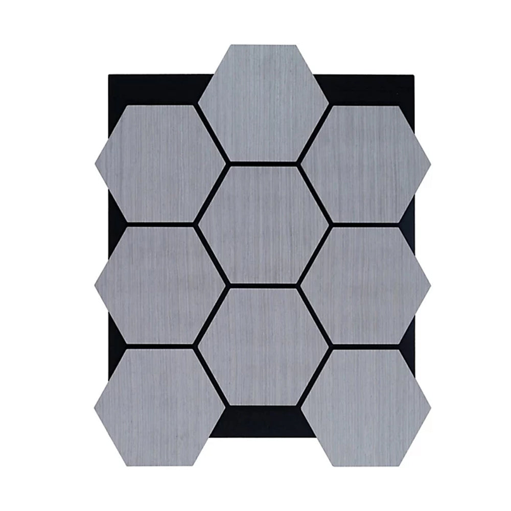 Hexagon Wood Acoustic Wall Panels - (Set of 4)