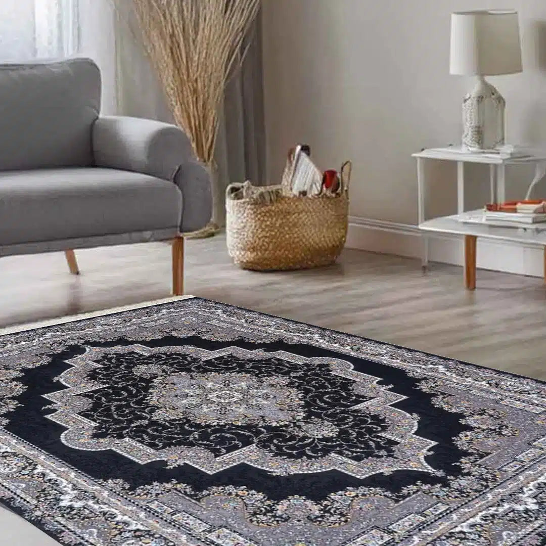 Amatis Maneii Navy Blue Rug - A-151