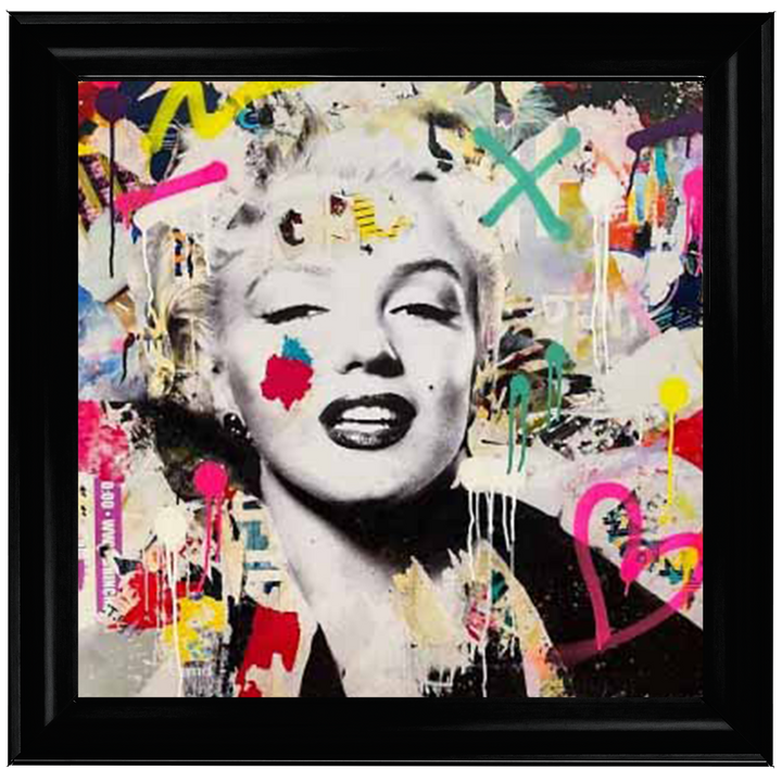 IC217 Marilyn Monroe Graffiti Art