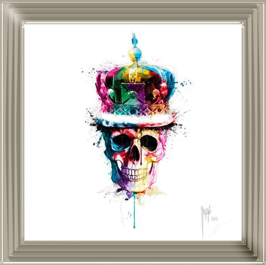 MD007 GOD SAVE THE QUEEN SKULL