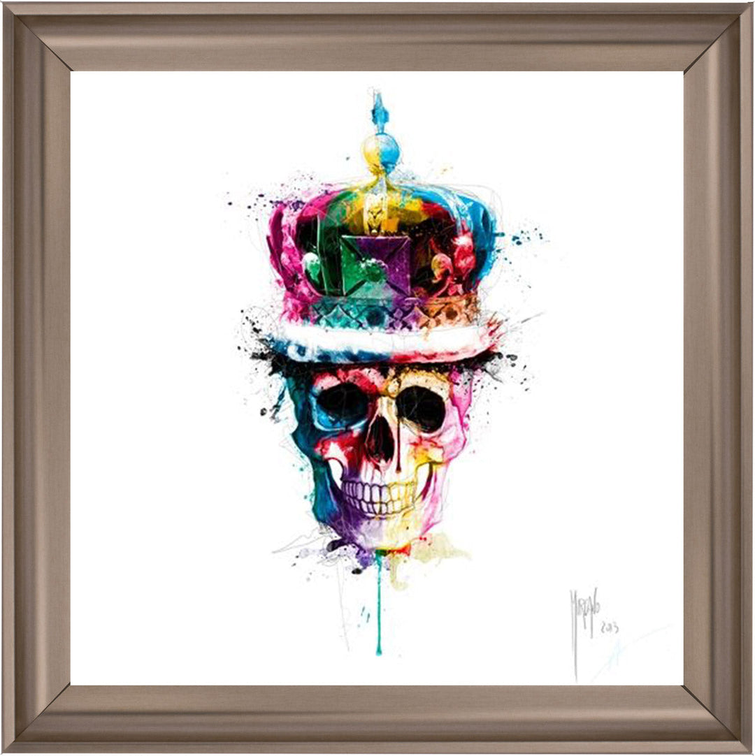 MD007 GOD SAVE THE QUEEN SKULL