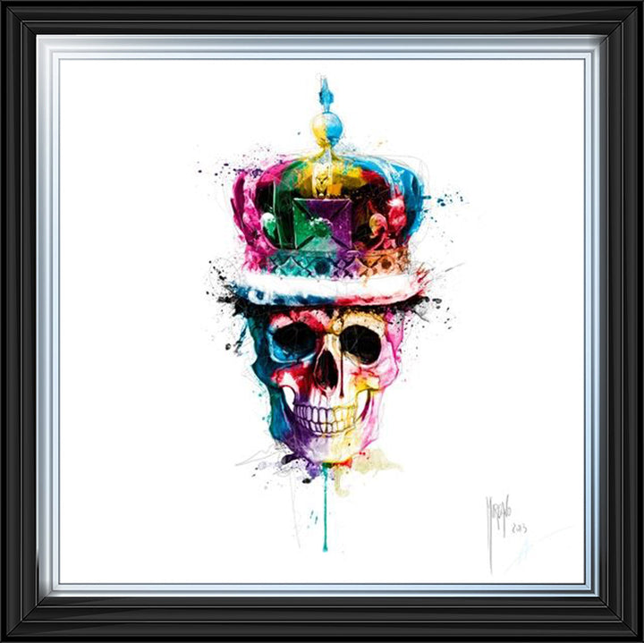 MD007 GOD SAVE THE QUEEN SKULL