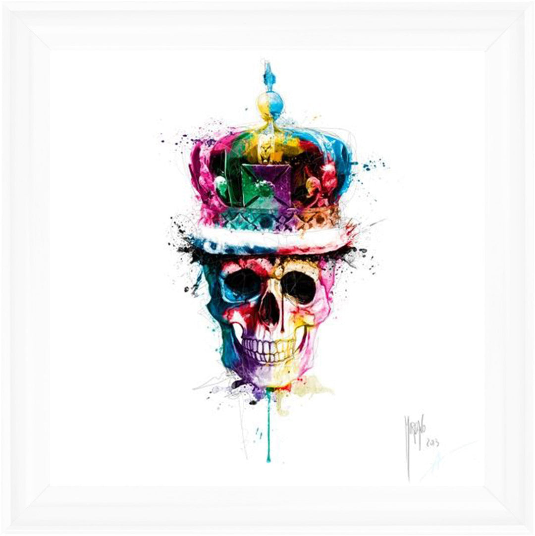 MD007 GOD SAVE THE QUEEN SKULL