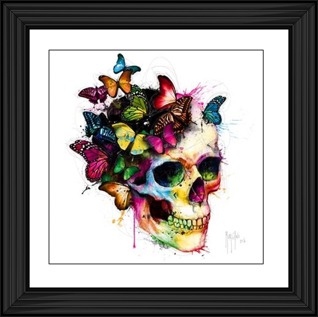 MD049 Butterfly Skull 2