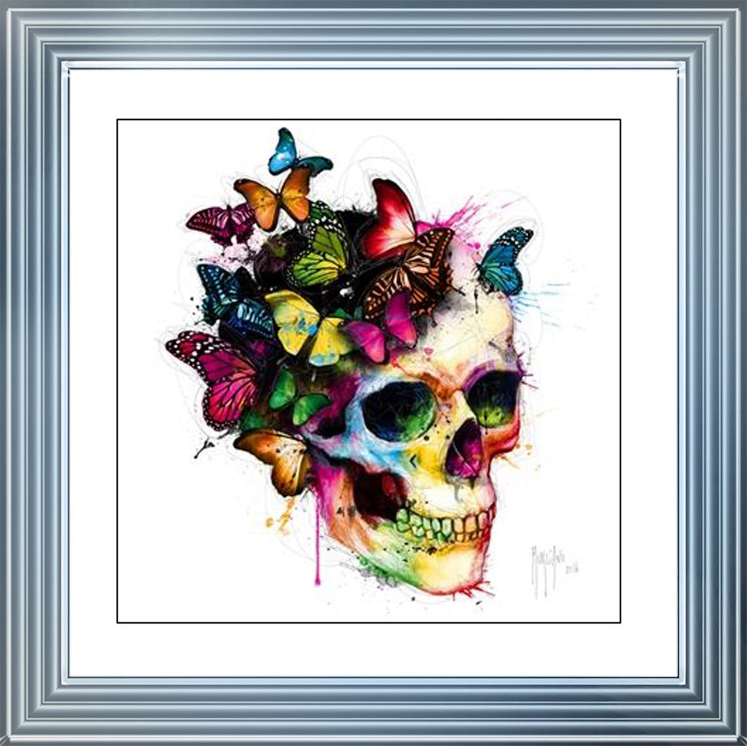 MD049 Butterfly Skull 2