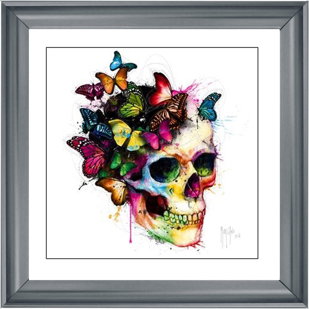 MD049 Butterfly Skull 2