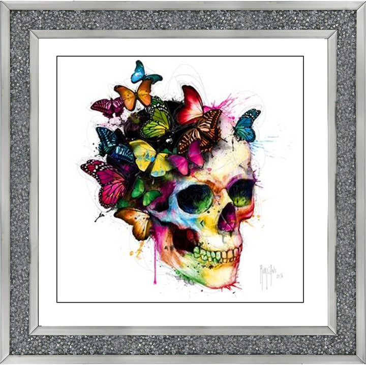 MD049 Butterfly Skull 2
