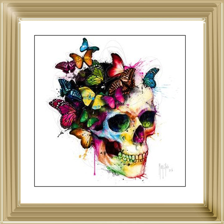 MD049 Butterfly Skull 2