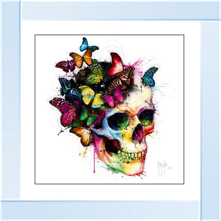 MD049 Butterfly Skull 2