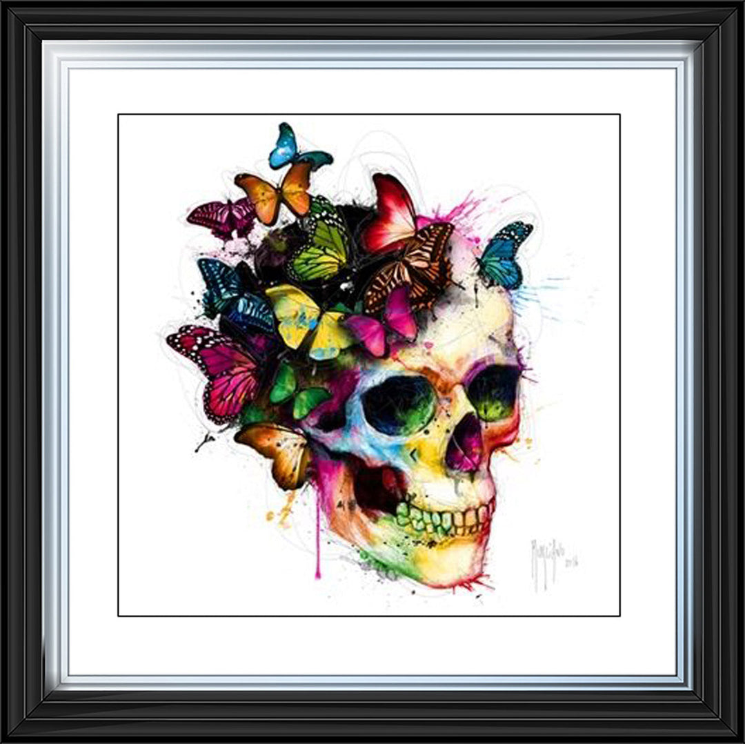 MD049 Butterfly Skull 2