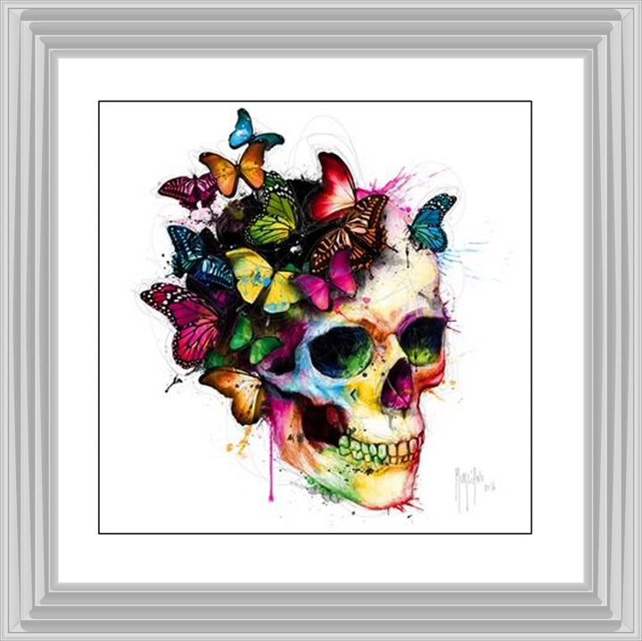 MD049 Butterfly Skull 2