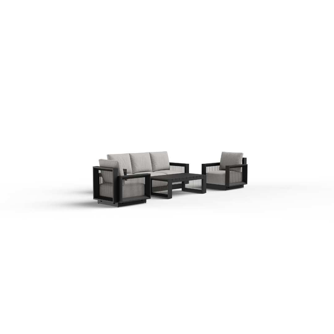 Ikos Outdoor Lounge Set - Onyx - 5 Seater