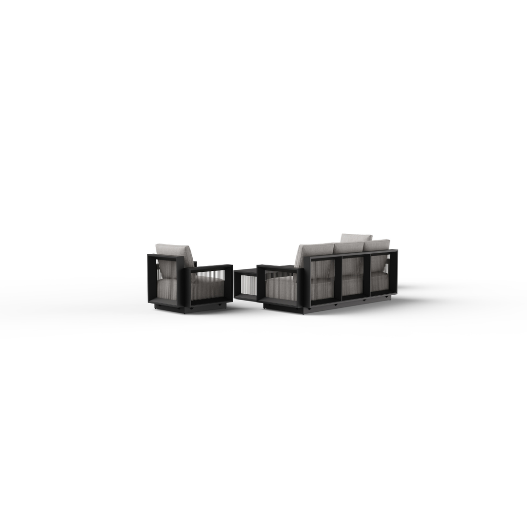 Ikos Outdoor Lounge Set - Onyx - 5 Seater