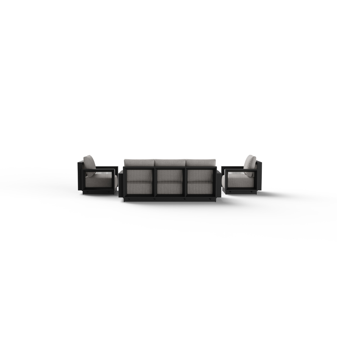 Ikos Outdoor Lounge Set - Onyx - 5 Seater