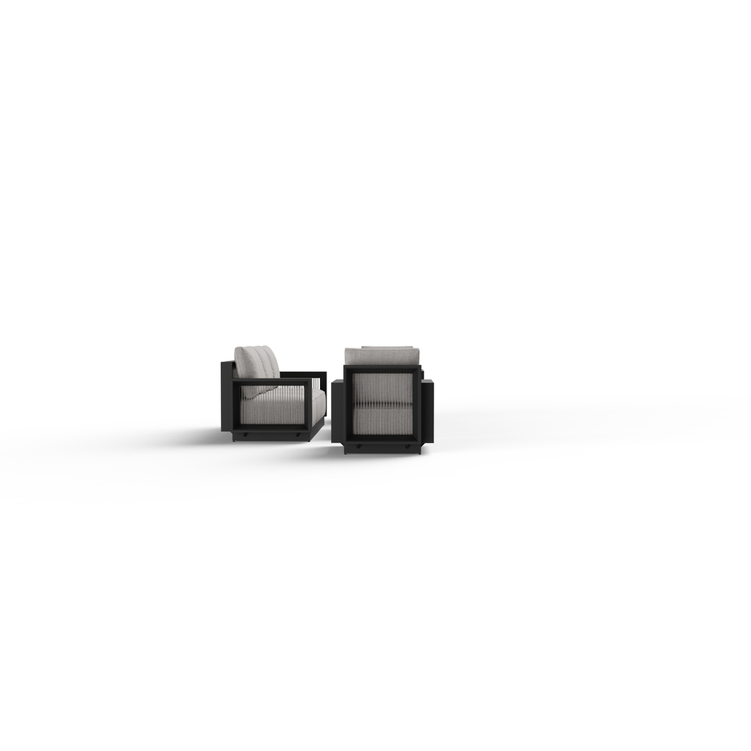 Ikos Outdoor Lounge Set - Onyx - 5 Seater