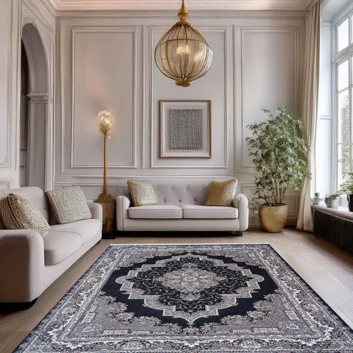 Amatis Maneii Navy Blue Rug - A-151