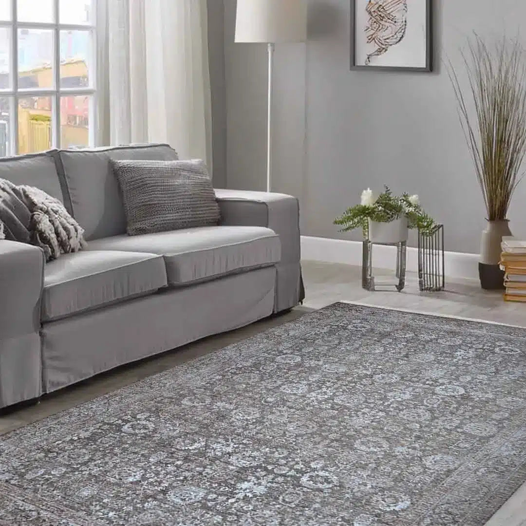 Emerald Noir Rug - 2327B-BROWN/BEIGE