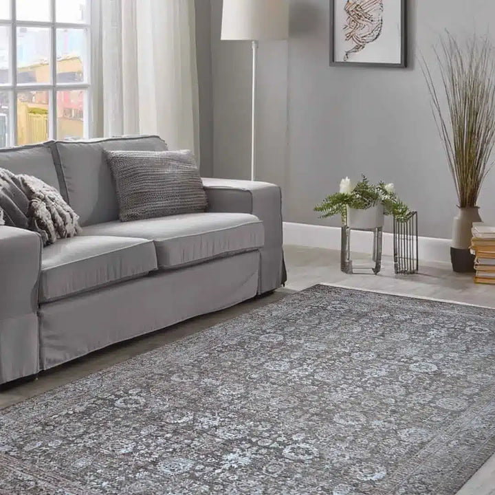 Emerald Noir Rug - 2327B-BROWN/BEIGE