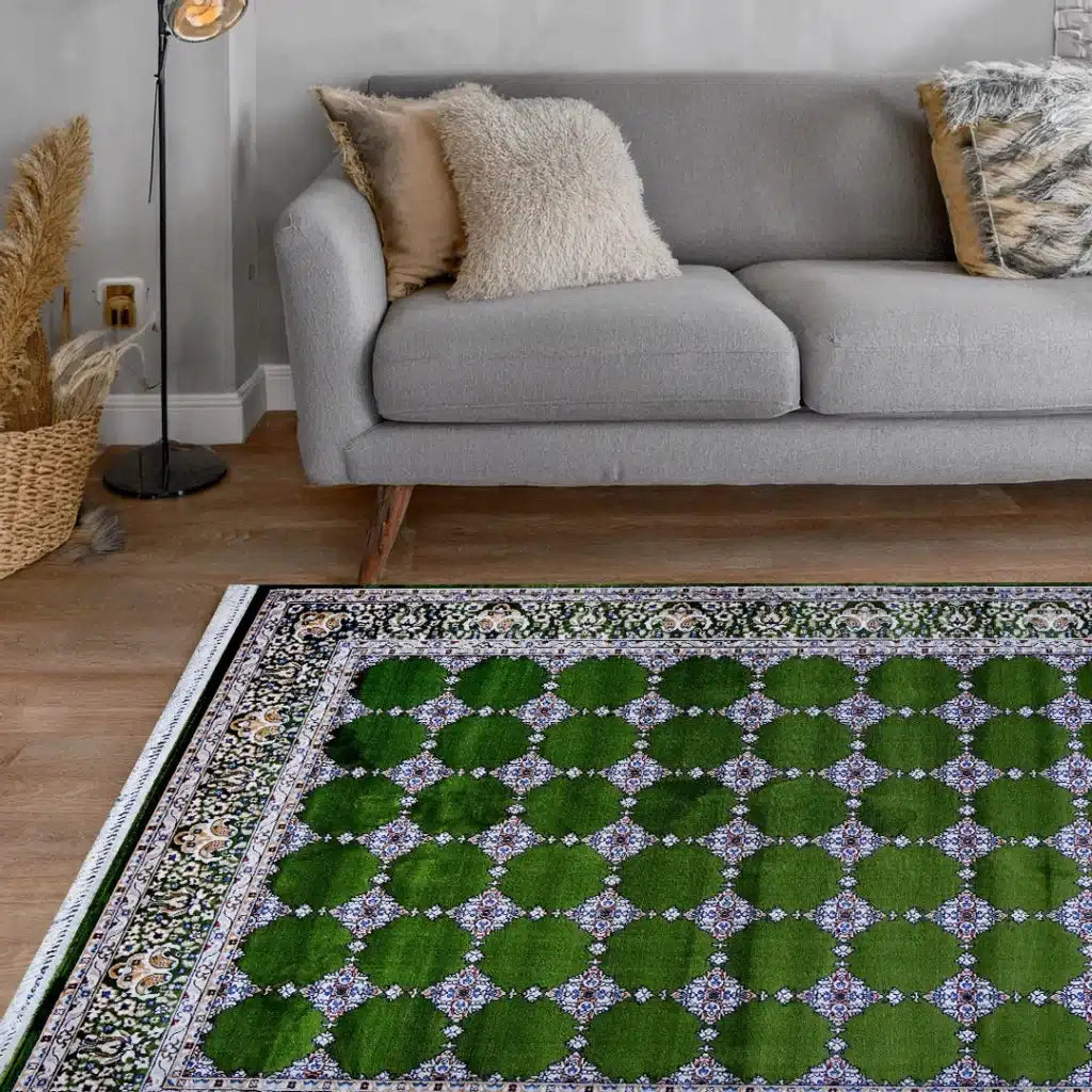 Bukhara Green Elegance Rug