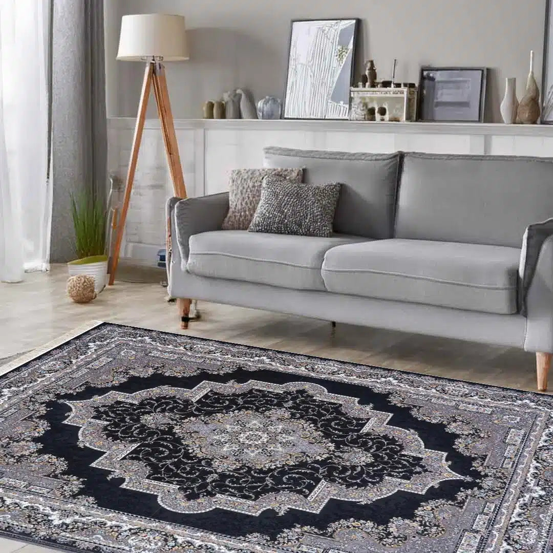 Amatis Maneii Navy Blue Rug - A-151