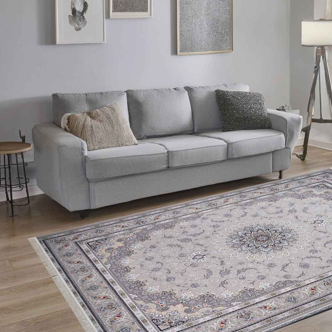 Emerald Mahan Cream Rug - E-161