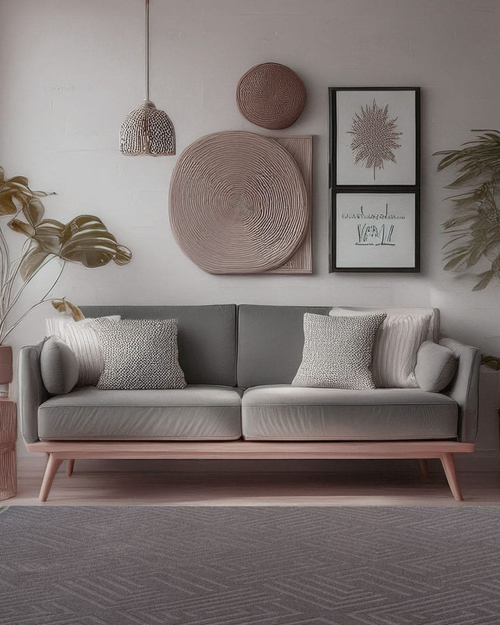 Modern Geometric, Soft & Non-Slip
