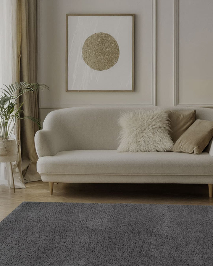 Anthracite Textured Rug