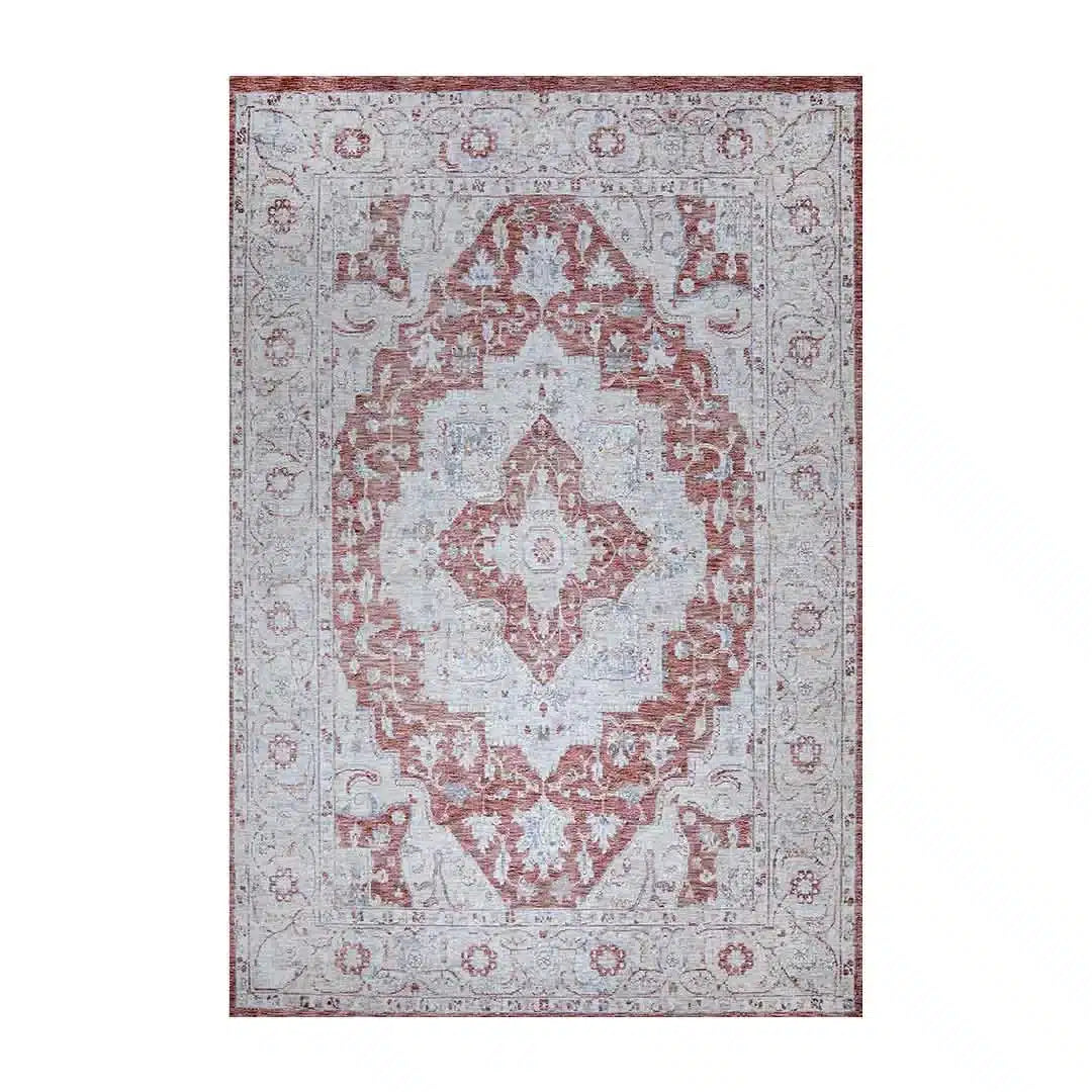 Emerald Rustique Rug - 2301A-ROSE/ROSE